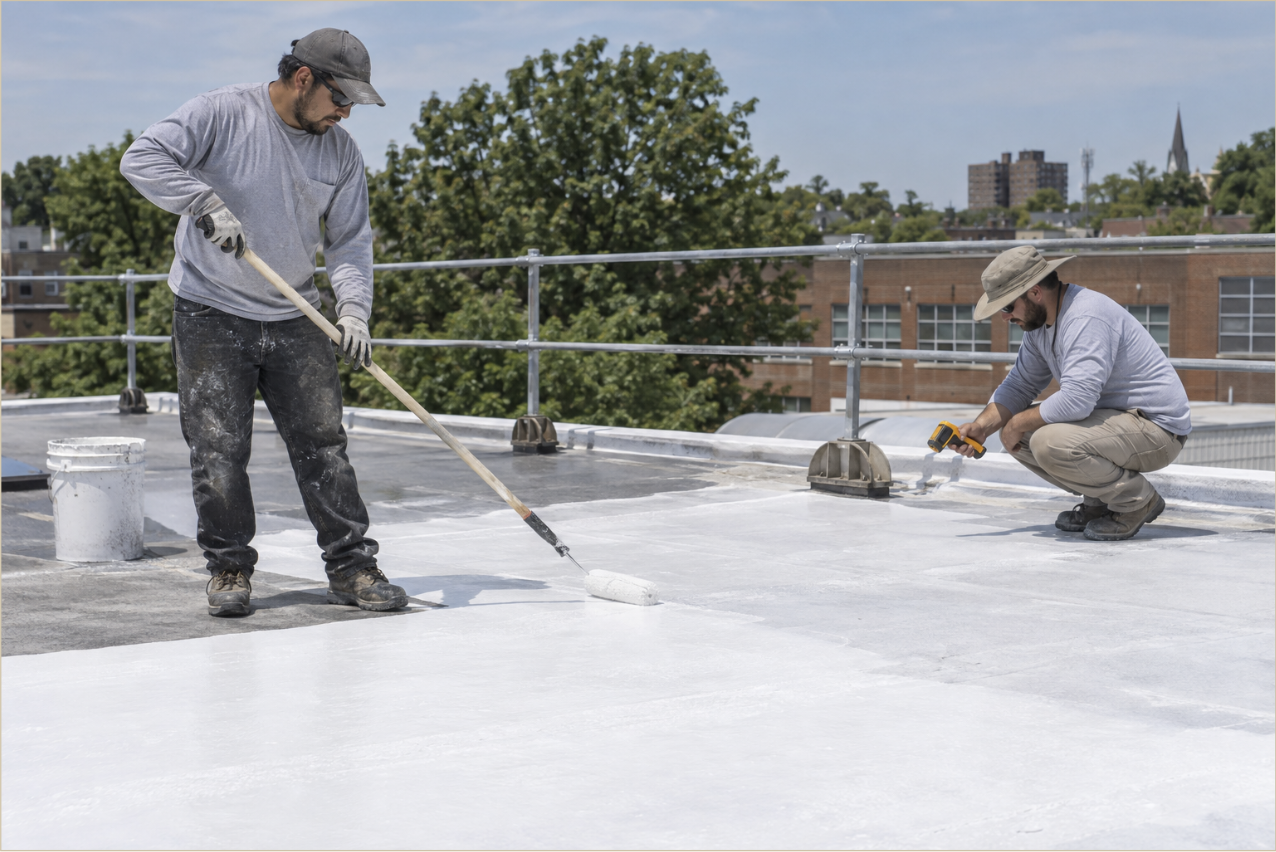 Cool Roofs Help Buildings Beat the Heat